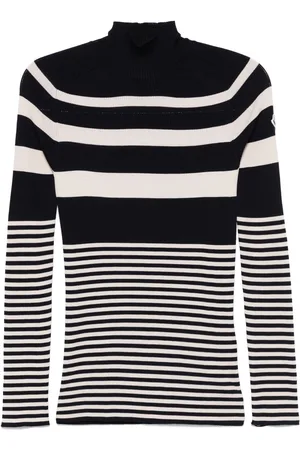 Moncler Stribet sweater i uld
