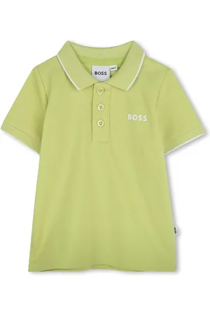 HUGO BOSS Polo med broderet logo