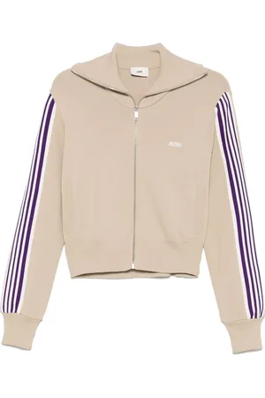 Autry Strikket sweatshirt med lynlås