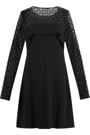 Givenchy Draperet kjole i jersey