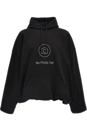 Vetements No Posts hættetrøje med grafisk tryk