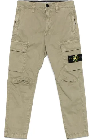 Stone Island Cargo-bukser med kompasmærke