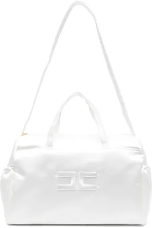Elisabetta Franchi Pusletaske med broderet logo
