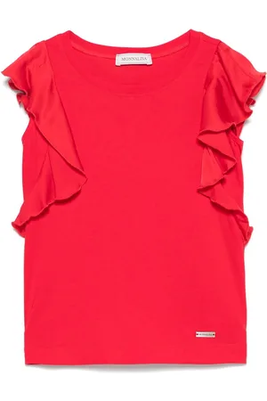 MONNALISA Tanktop med flæsekant