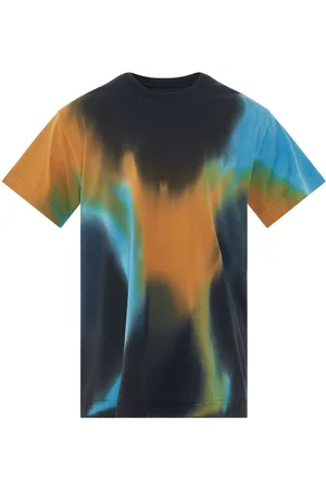 Givenchy Oversize T-shirt med 4G-broderi og batiktryk