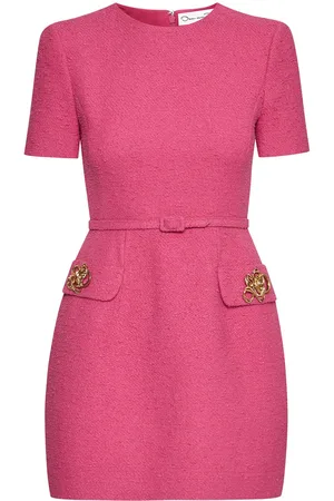 Oscar de la Renta Mini kjole i tweed