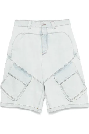MARCELO BURLON Cargo-denimshorts