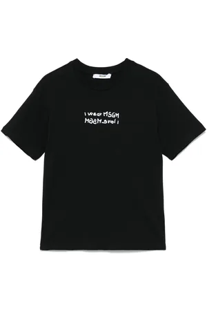 Msgm T-shirt i jersey