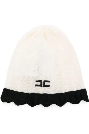 Elisabetta Franchi Hue med logobroderi