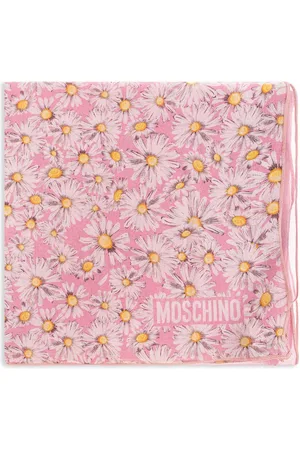 Moschino Tørklæde med blomstertryk