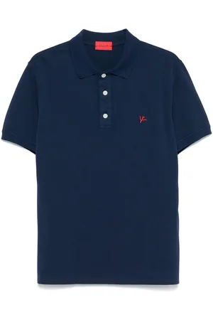 ISAIA Polo med broderet logo