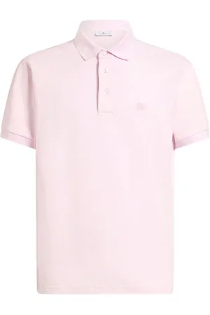 Etro Polo i jacquard med paisleytryk