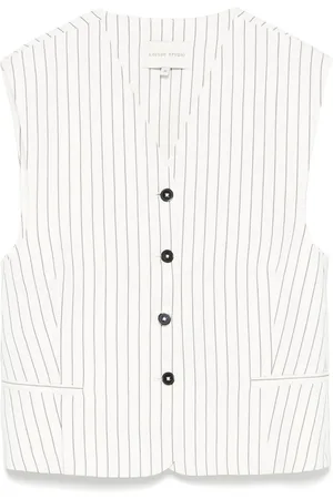 Loulou de Saison Vest med striber