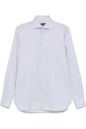Ermenegildo Zegna Stribet skjorte
