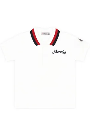 Moncler Polo med broderet logo