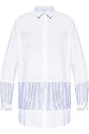 Maison Margiela Stribet skjorte med paneler
