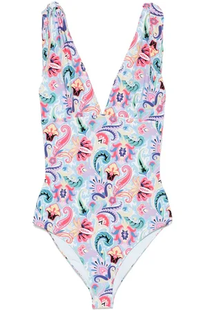Etro Badedragt med paisleytryk