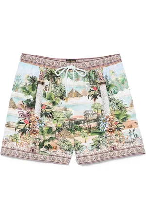 Camilla Badeshorts med Views of the Valley-tryk