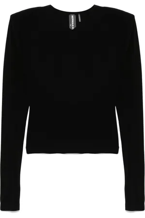 Norma Kamali T-shirt med V-hals