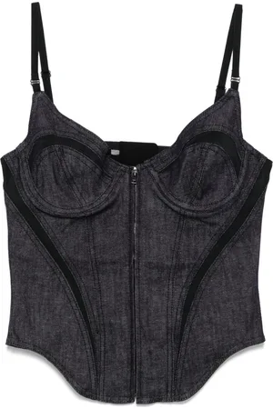 MUGLER Korset i denim