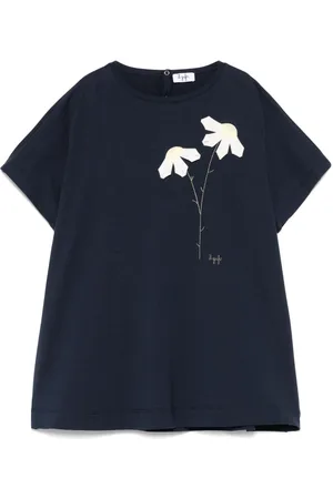 Il gufo Blomstret kjole