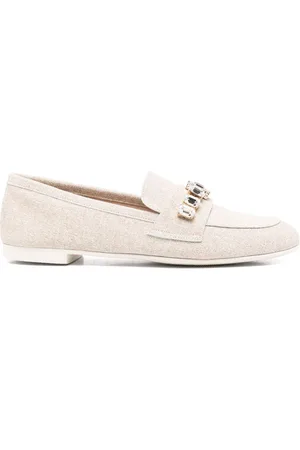 Casadei Loafers med krystaludsmykninger