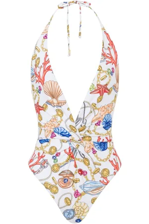 Moschino Badedragt med strandskaltryk
