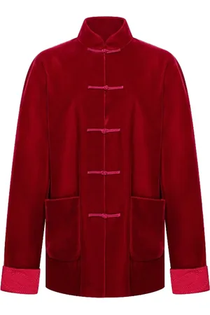 SHANGHAI TANG Tang jakke i velour