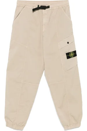 Stone Island Cargo-bukser med kompasmærke
