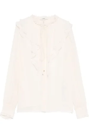Chloé Bluse med flæser