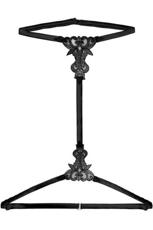 Fleur of England Onyx-broderet sele