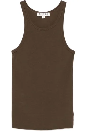 ÉTERNE Fint ribbet tanktop