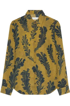 DRIES VAN NOTEN Georgette-skjorte