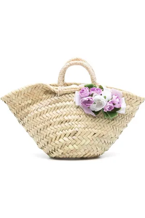 COLORICHIARI Tote med blomsterapplikation
