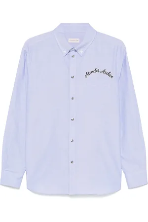 Moncler Skjorte med broderet logo