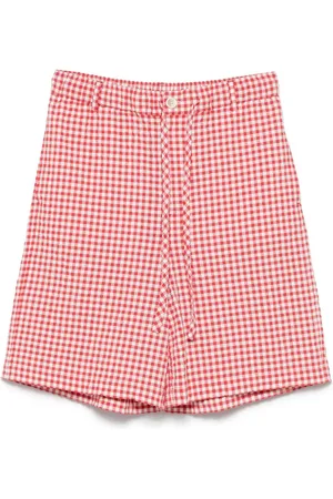 Marni Gingham-ternede seersucker-shorts