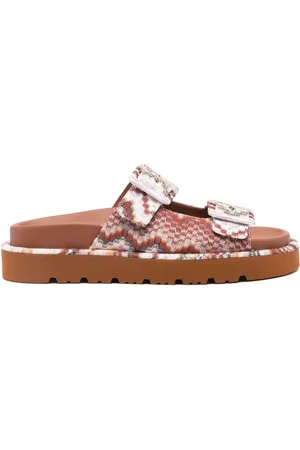 Missoni Zigzagvævede sandaler
