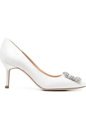 Manolo Blahnik Hangisi 60mm pumps med krystalspænde