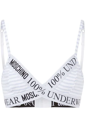 Moschino Stribet trekants-bh
