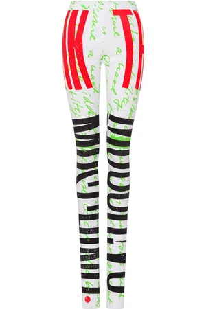 Moschino Leggings med grafisk tryk