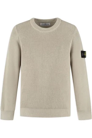 Stone Island Sweater med kompasmærke