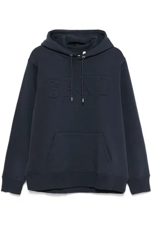 GANT Hættetrøje med præget logo