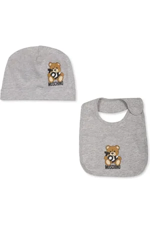 Moschino Hue med bamsetryk (sæt med to)