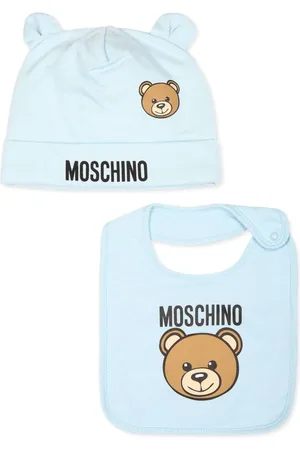 Moschino Hue med bamsetryk (sæt med to)