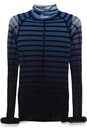 Jean Paul Gaultier Top med 3D-striber