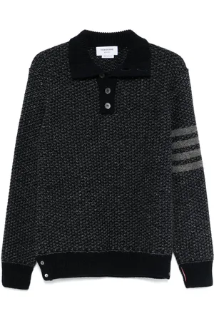 Thom Browne 4-Bar-sweater i tweed