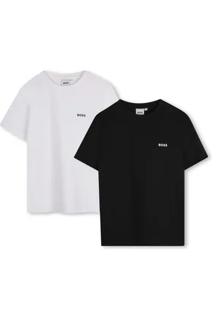 HUGO BOSS T-shirts med logotryk, 3-pak