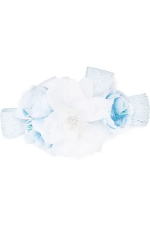 COLORICHIARI Hårspænde med blomster-applikation