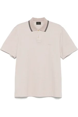 BRIONI Polo med broderet logo