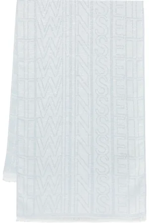 Twin-Set Tørklæde i jacquard med logo